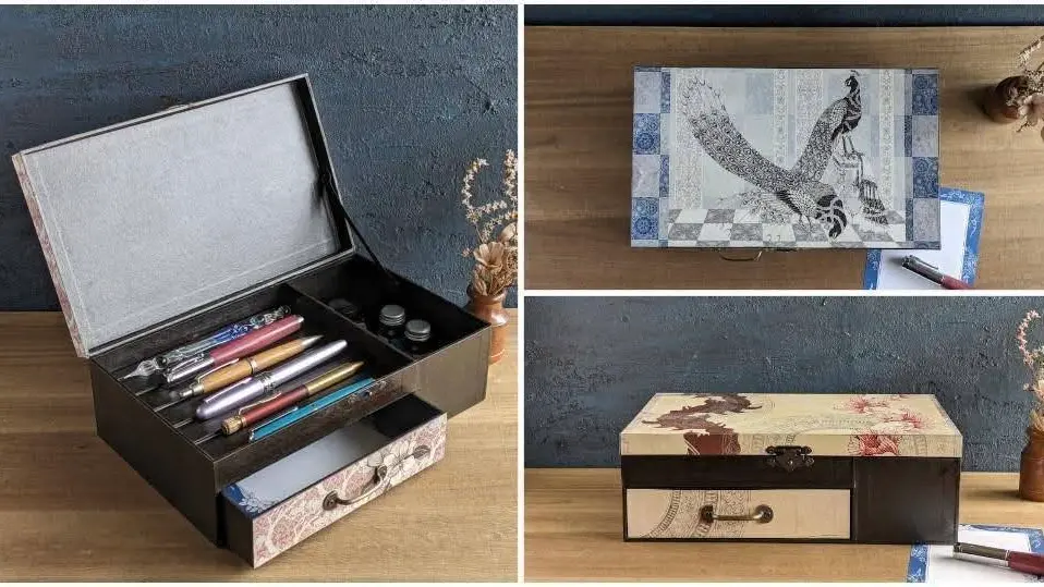 紙の箱 一辺一辺